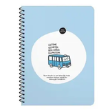 Keskin Color Sticker Hisli Şeyler 16,5x22,5 80 YP Kareli Stickerli Üstüme Gelmeyin Ben Zaten Dolmuşum Defter