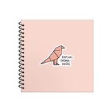 Keskin Color Stickerlı Not Defteri Spr. Sert Kapak Hisli Şeyler 16X15Cm 50 Yp Çizgili 500551-99 (6 Lı Paket) - Karışık