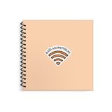 Keskin Color Stickerlı Not Defteri Spr. Sert Kapak Hisli Şeyler 16X15Cm 50 Yp Çizgili 500553-99 (6 Lı Paket) - Karışık
