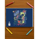 Keskin Color Stitch Unleash Your Resim Defteri 25 x 35 cm 15 Yaprak - Çok Renkli - Standart
