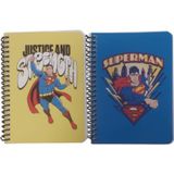 Keskin Color Superman Bloknot Not Defteri Spiralli A6 80 Yaprak Çizgili 140400-16 (36 Lı Paket)