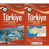 Keskin Color Türkiye Kara Yolları Haritası 1/1.750000 Ölçekli Turistik Harita