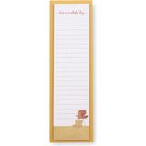 Keskin Color Victoria's Journals Morning Dew Yellow 5,5X18,5Cm Slim Sticker Yapışkanlı Not Kağıdı - Karışık - Not Defteri