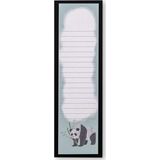 Keskin Color Victoria's Journals Panda 5,5X18,5 cm Slim Sticker Yapışkanlı Not Kağıdı