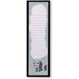 Keskin Color Victoria's Journals Panda 5,5X18,5Cm Slim Sticker Yapışkanlı Not Kağıdı - Karışık - Not Defteri