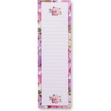Keskin Color Victoria's Journals Water Color Pink 5,5X18,5Cm Slim Sticker Yapışkanlı Not Kağıdı - Karışık - Not Defteri