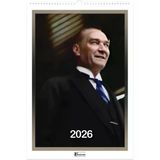 Keskın Duvar Takvımı 31X43 12 Yp. Spr.ataturk 2026