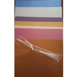 Keskin Fon Kartonu Sedefli A4 (21 cmx30 cm) 10 Renk (Her renk 5 Adet) 50 Adetli Paket