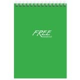 Keskin Free A4 Kareli Bloknot Defter 80 Yaprak