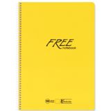 Keskin Free PP Kapak A5 100 Yp Çizgili Defter