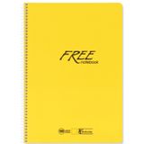 Keskin Free PP Kapak A5 100 Yp Kareli Defter