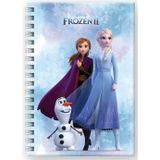 Keskin Frozen II A6 80 Yp Çizgili Spiralli Bloknot
