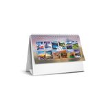 Keskin Keskin Mtk-804 Üçgen Masa Takvimi Manzara (820508) Çok Renkli Tek Ebat