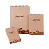 Keskin Notebook Spiralli Bloknot Kraft A4 Çizgili 100 Yaprak (140561)