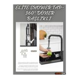 Keskon Elite Shower Tap – 360° Döner Başlıklı Tasarruflu Musluk Ucu, Basınç Artırıcı ve Su Tasarruflu