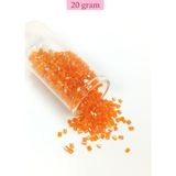 Kesme Cam Boncuk 2mm - 20 Gram - Şeffaf Turuncu -BNC314
