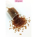 Kesme Cam Boncuk 2mm - 60 Gram - Şeffaf Açık Kahve - BNC391