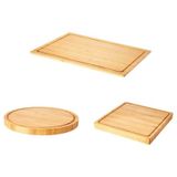 Kesme Tahtası MeridyenDukkan Bambu 3Parça Kesme Tahtası IKEA