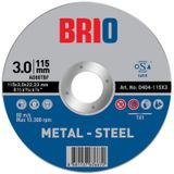Kesme Taşı 115x3 Metal 10 Adet