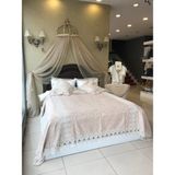 Keşoğlu Design Store Taj Mahal 3 Parça Pike Yatak Örtüsü - Bej - Krem - 260 x 260 cm