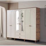 Kestel Mdf 6 Kapılı Dolap