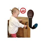ketbox Kahverengi Bebek Güvenlik Kilidi Çocuk Çekmece Dolap Beyaz Eşya Güvenlik Emniyet Kilidi 1 Adet