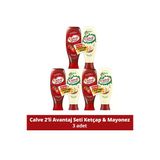 Ketçap 600 G Mayonez Yağı Azaltılmış 540 G 2'Li Set X3 Adet