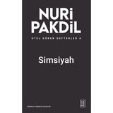 Ketebe Yayınları Simsiyah - Otel Gören Defterler 4 - Nuri Pakdil
