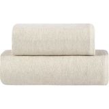 Keten Banyo Havlusu - 70 x 140 cm - Bej - Bej