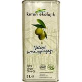 Keten Ekolojik Naturel Sızma Zeytinyağı Atalık Zeytin Ağaçlarından Geleneksel ve Ekolojik Üretim 5 Lt
