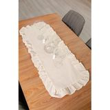 Keten | Fırfırlı Runner 40 x 110 Cm - ZTRUNNER