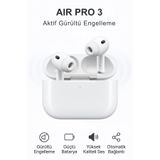 KETENOFFİCİAL Pro 3 ANC Kablosuz Bluetooth Kulaklık Aktif Gürültü Engelleme En Yeni Nesil Yüksek Ses Kalitesi