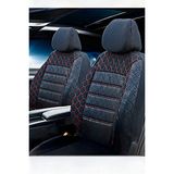 Kethline Fiat Albea Uyumlu Kırmızı Oto Koltuk Kılıfı (Tam Takım Ön Arka Araç Koltuk Kılıfı)