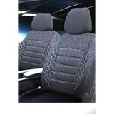 Kethline Opel Corsa Enjoy Uyumlu Siyah Oto Koltuk Kılıfı (Tam Takım Ön Arka Araç Koltuk Kılıfı)
