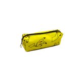 ketnez Sarı Pikachu Pokemon Pikaçu Kalemlik Fermuarlı Makyaj Çantası