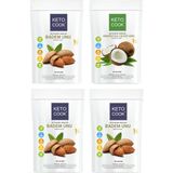 KetoCook 3+1 Avantajlı Set (Ketojenik Badem Unu X 3 Adet + Ketojenik Hindistan Cevizi Unu X 1 Adet) - 1,2 kg