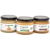 Ketojenik Ezme Set - Fıstık, Fındık, Tahin 3'lü Set