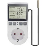 Ketotek Dijital Termostat Priz Termostatik Sıcaklık Kontrol Fişi 220V Sonda ile Için Isıtıcı - 1 Adet