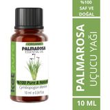 ketpure Organik İçerikli Palmarosa Uçucu Yağı 10 ML Palmarosa Essential Oil