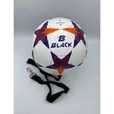 Keufman Povit No: 5 Black Snow Sarkaç Topu Kafa Topu Futbol Topu 32 Panel El Dikişli Deluxe Pu Malzeme - Renkli