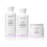 Keune Curl Control Şampuan 300 ml + Curl Control Saç Kremi 250 ml+ 200 ml Curl Control Maske