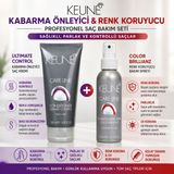 Keune Kabarma Önleyici & Renk Koruyucu Saç Bakım Seti – Control Saç Kremi 200 ml + Renk Koruyucu Saç Spreyi 125 ml