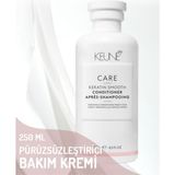 Keune Keratin Smooth 250 ml Pürüzsüzleştirici Saç Bakım Kremi Yumuşacık Parlak Saçlar İçin