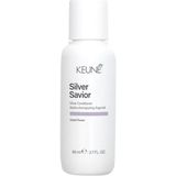 Keune Silver Savior Açık Sarı Gümüş Platin Saçlar Için Tonlayıcı Mor Saç Kremi 80 ml - Besleyici Şekillendirici Saç Bakımı