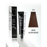 Keune Tinta 4.3 Orta Altın Kahve 60 ml Saç Boyası
