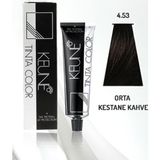 Keune Tinta 4.53 Orta Kestane Akaju Kahve Dore 60 ml Saç Boyası