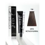 Keune Tinta 7.18 Orta Metalik Kumral 60 ml Saç Boyası