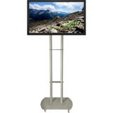 Kevega Tekerlekli Televizyon Ünitesi Gri 32''–75'' inç ekran taşıyabilir (80 ekran – 165 ekran)