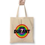 Kevin Durant - Basketball Gifts Vintage Retro Rainbow Quotes For Boys And Dad Bez Çanta Uzun Saplı - Açık Bej - 40 X 40