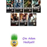 Kevin Hearne 7 Kitap Seti + Çim Adam Hediye - Hayır